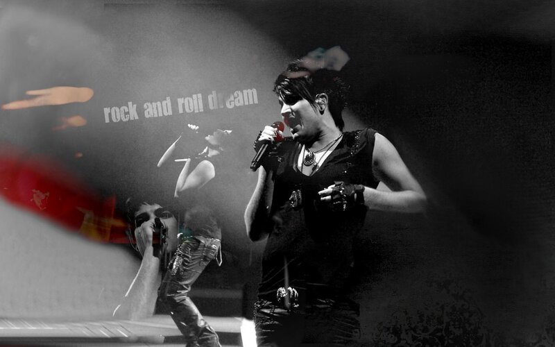 Singer Performing on Stage — Black