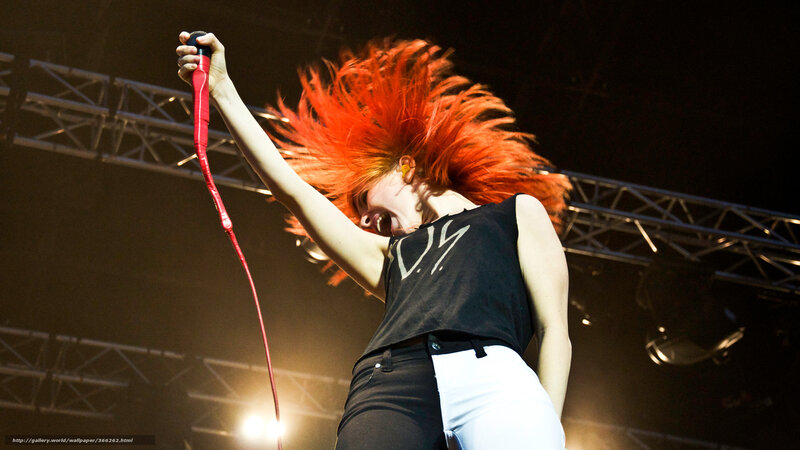 Singer with Red Hair