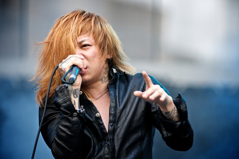 Singer with Tattoos