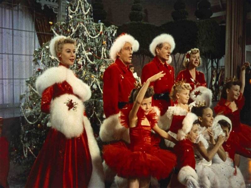 Singers in Red Costumes