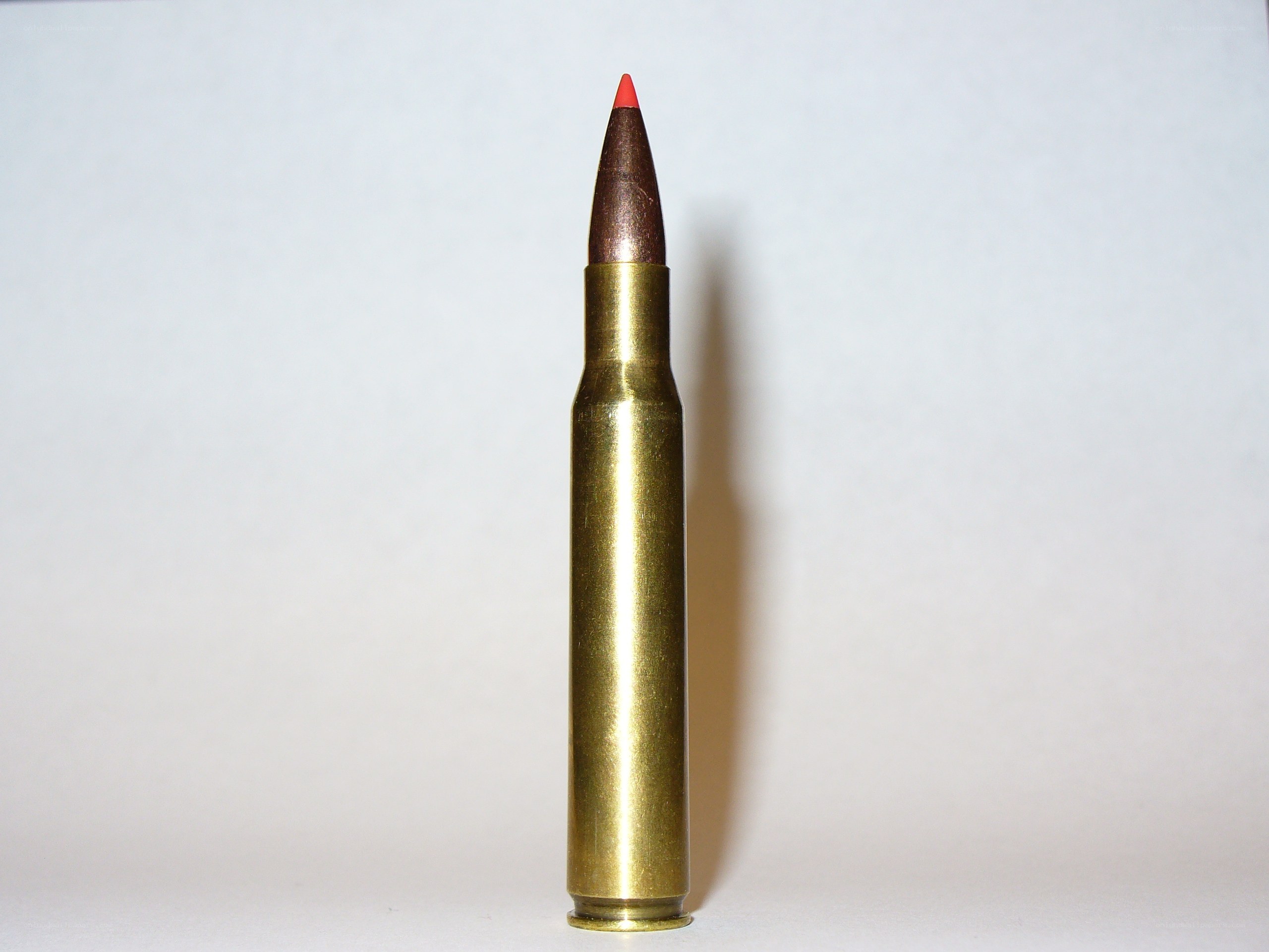 single bullet standing upright