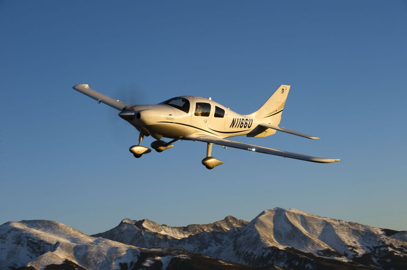 Single-engine Airplane — Blue