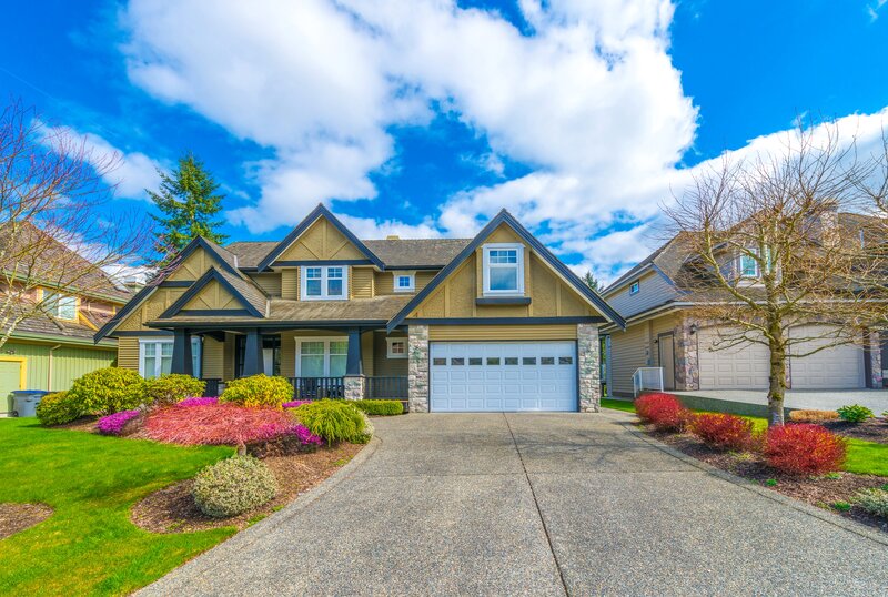 Single-family House — Blue