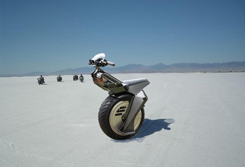 Single-wheeled Motorcycle