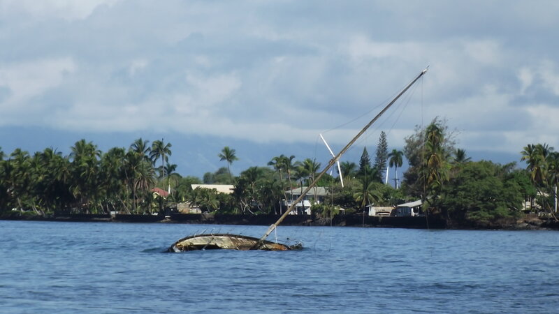 Sinking Sailboat