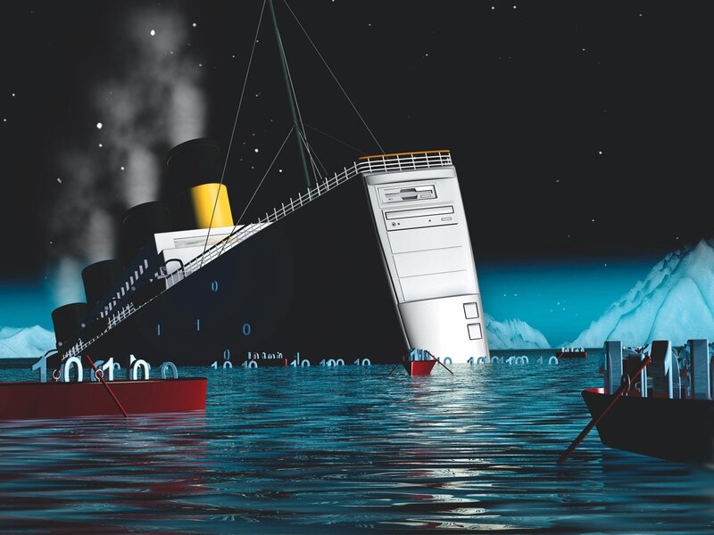 Sinking Ship Computer