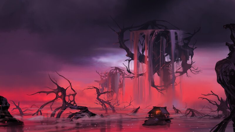 Sinking Ship in Wasteland
