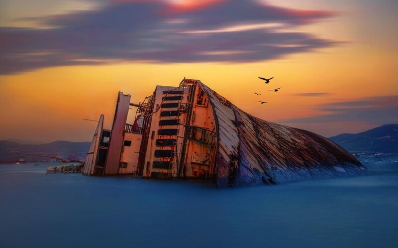 Sinking Shipwreck