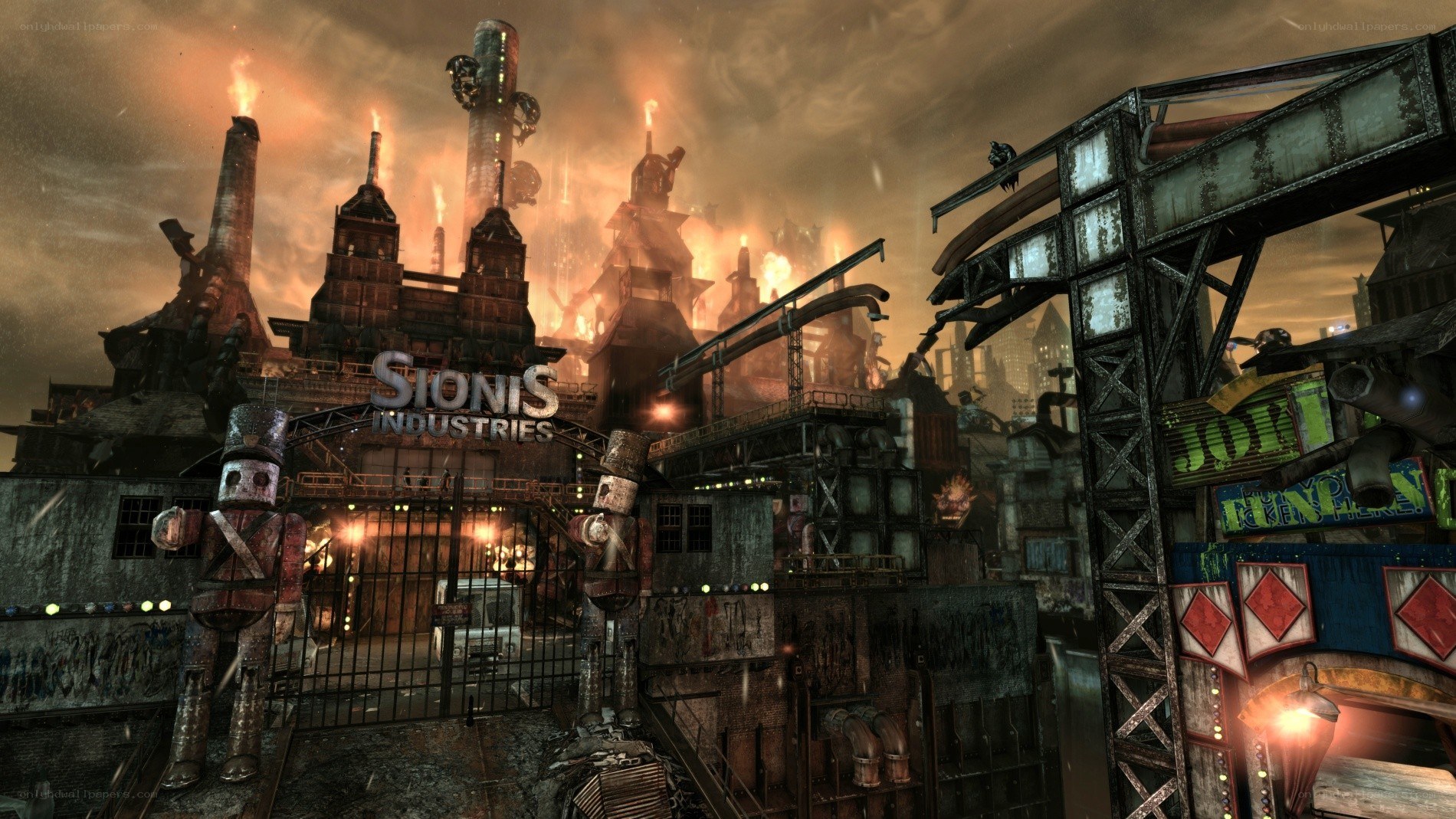 Sionis Industries factory