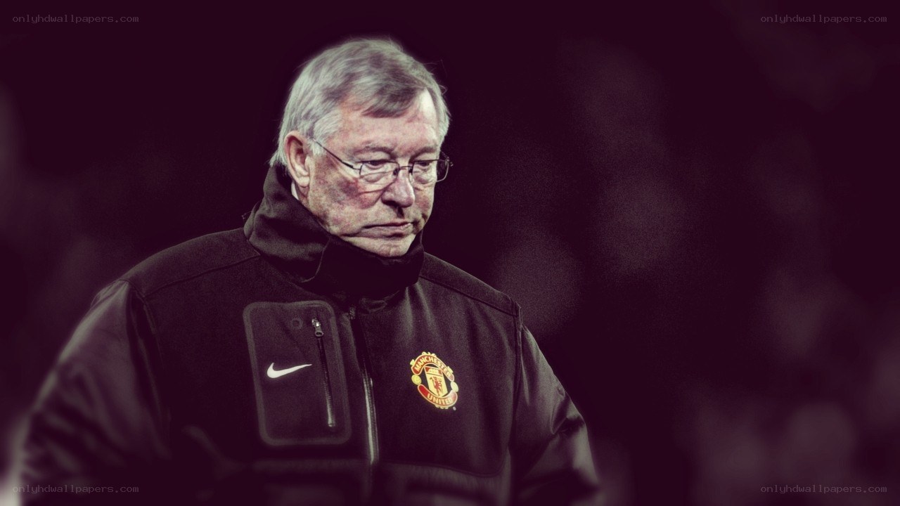 Sir Alex Ferguson at a match