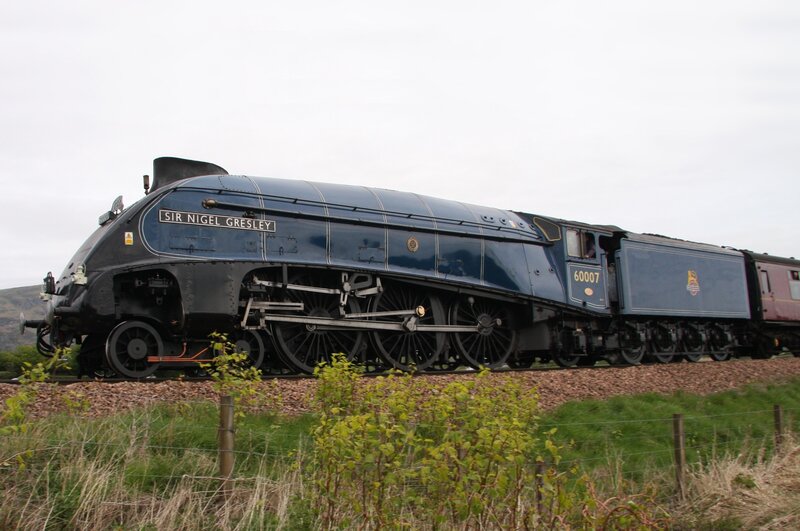 Sir Nigel Gresley steam locomotive