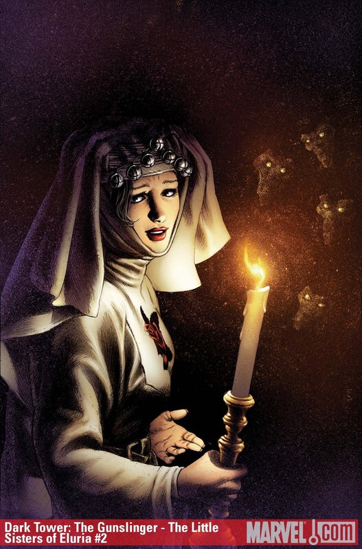 Sister of Eluria with candle
