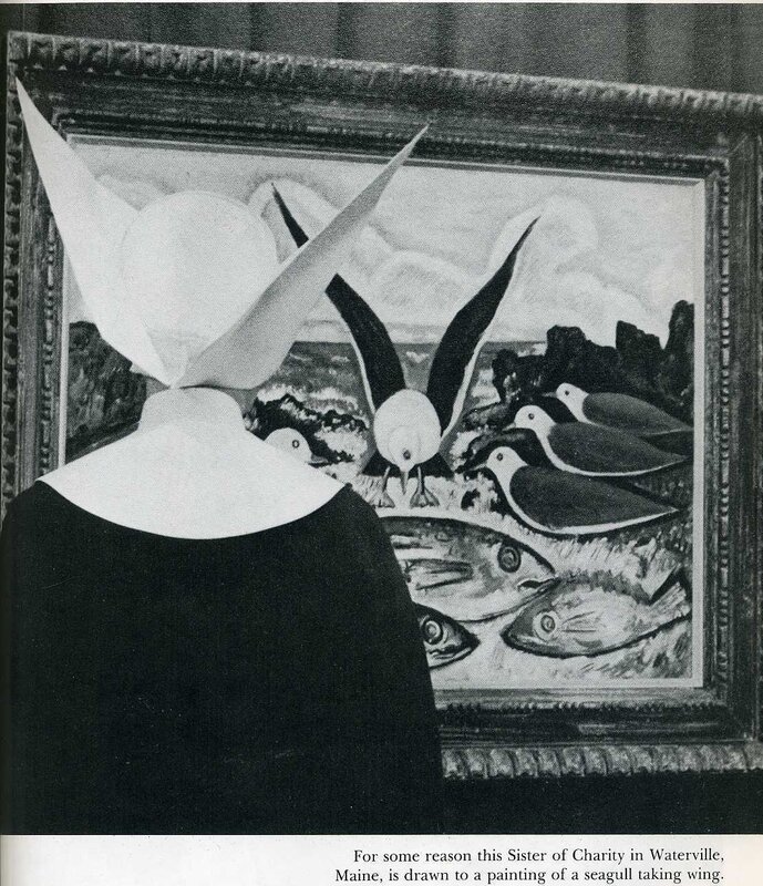 Sister viewing a painting