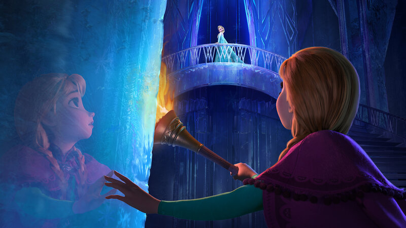 Sisters in Ice Castle