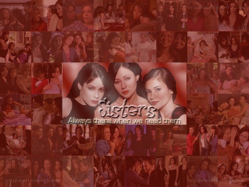 Sisters TV show collage