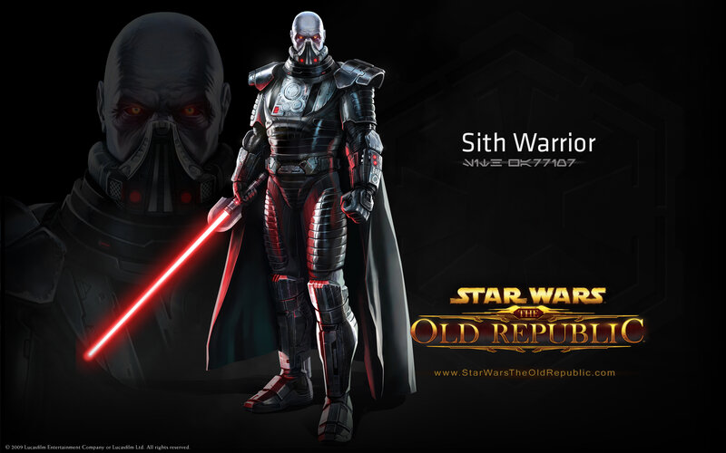 Sith Warrior Character — Black