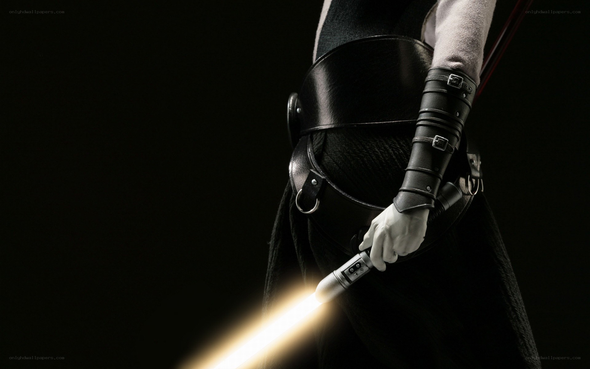 sith warrior with lightsaber