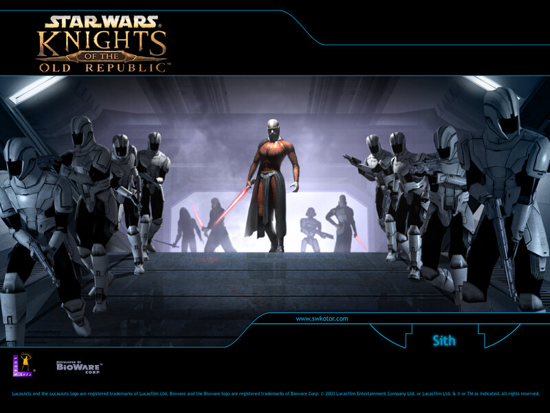 Sith Warrior with Soldiers