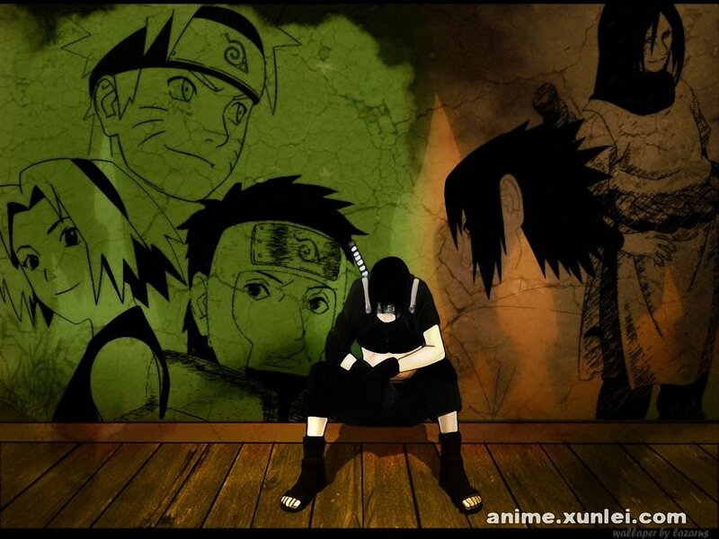 Sitting Anime Character
