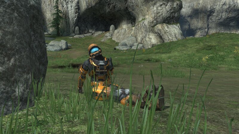 Sitting Soldier in Armor
