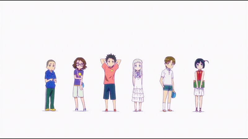 Six Anime Characters — White, Neutral, School Uniforms