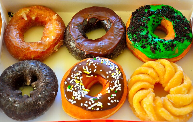 Six Assorted Donuts