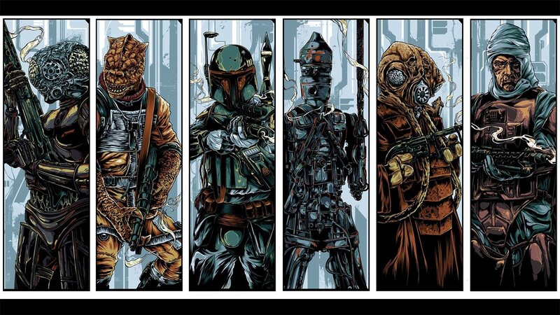 Six Bounty Hunters