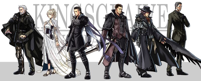 Six Characters in Dark Clothing