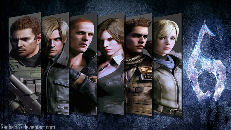 Six Characters in Military Gear