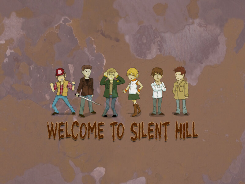 Six Characters Standing — Brown