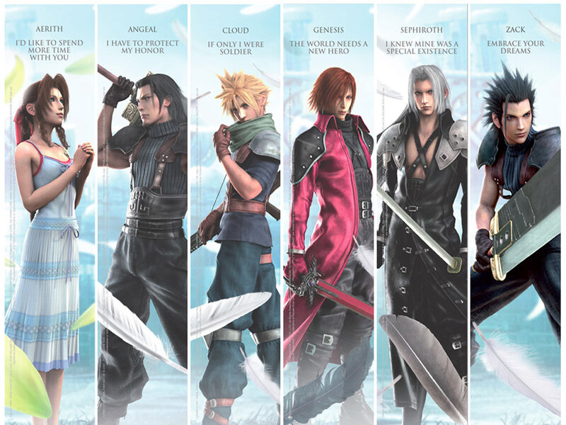 Six Characters with Swords