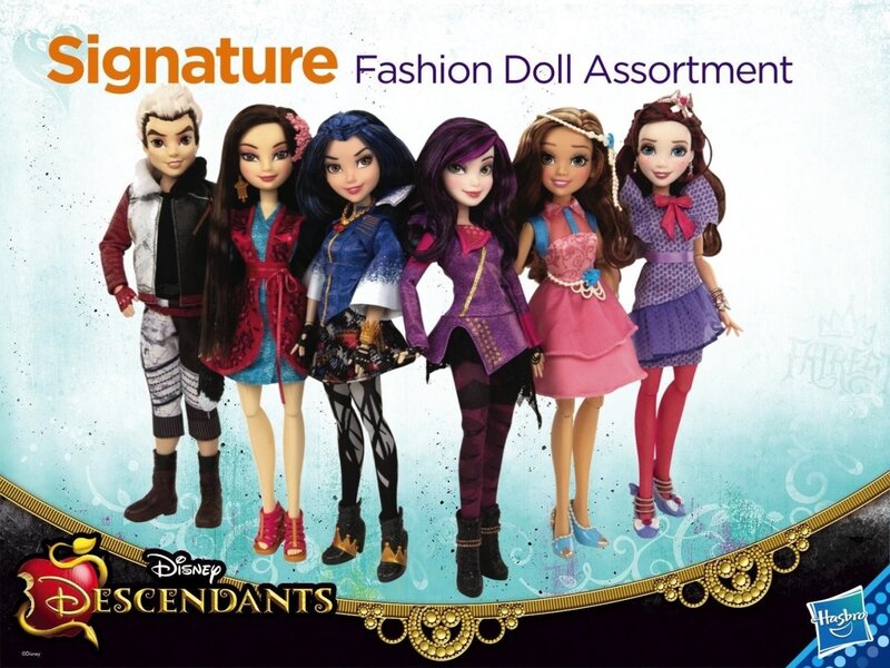 Six Dolls in Fashion Outfits
