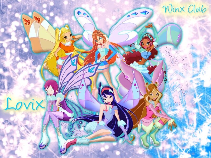Six Fairy Characters — Purple