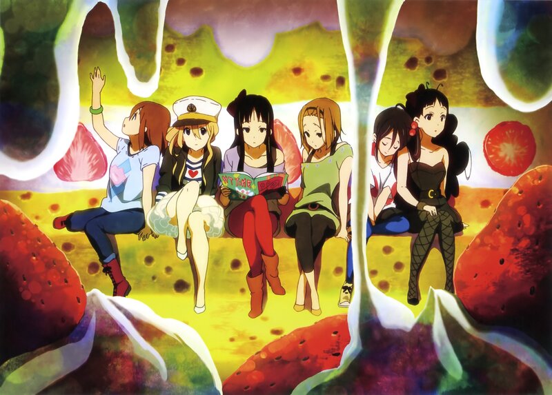 Six Girls in Fantasy Setting