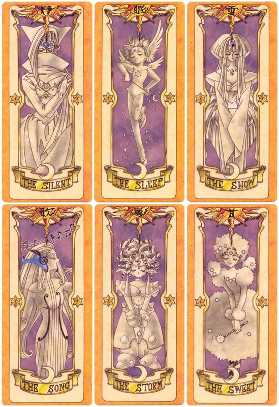 Six Illustrated Cards