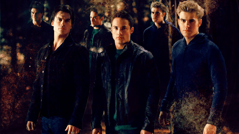 Six Men in Dark Clothing