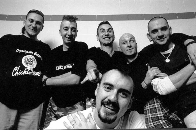 Six Men in Group Photo
