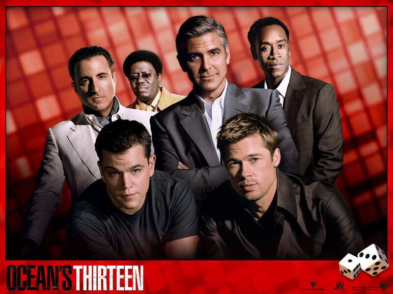 Six Men in Suits — Red