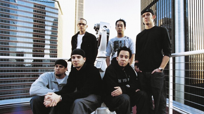 Six Men on Rooftop