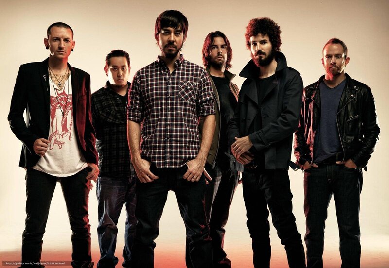 Six Men Standing Together — Black