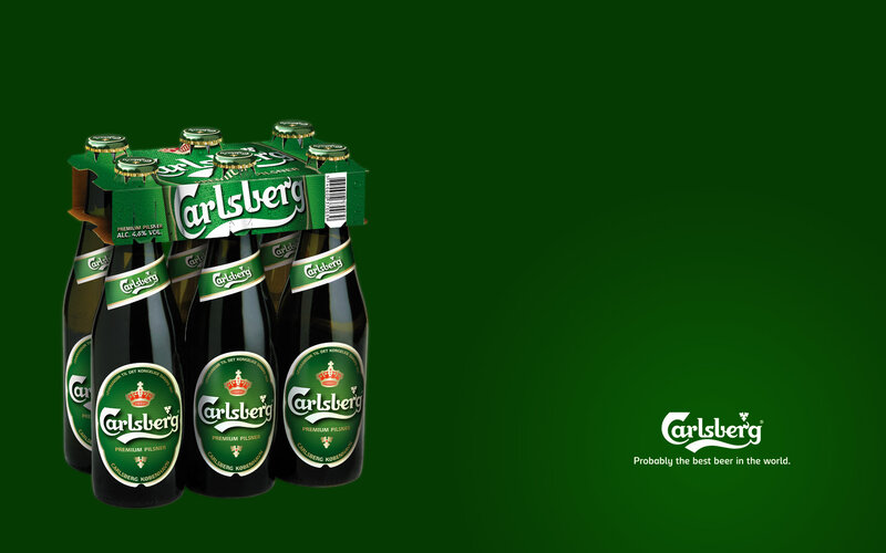 Six-pack of Carlsberg Beer