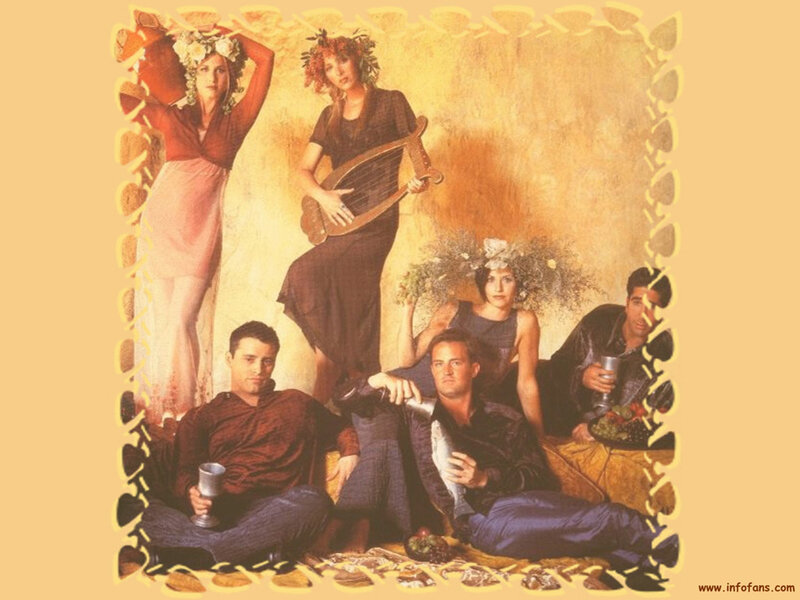 Six People in Classical Attire