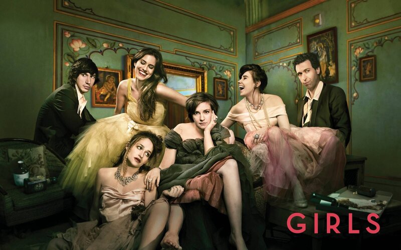 Six People in Formal Wear — Green