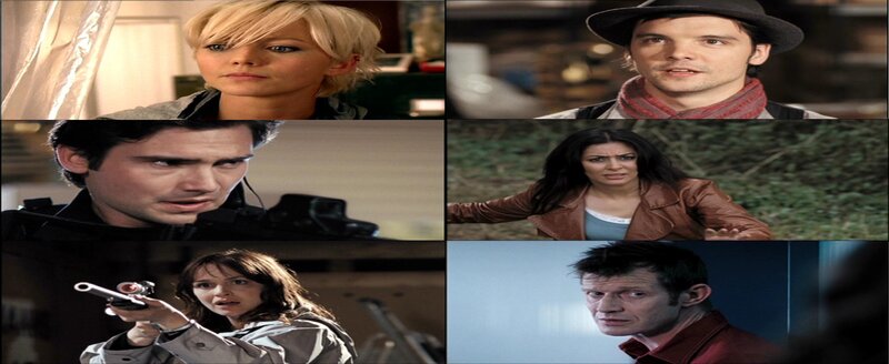 Six People in Various Scenes
