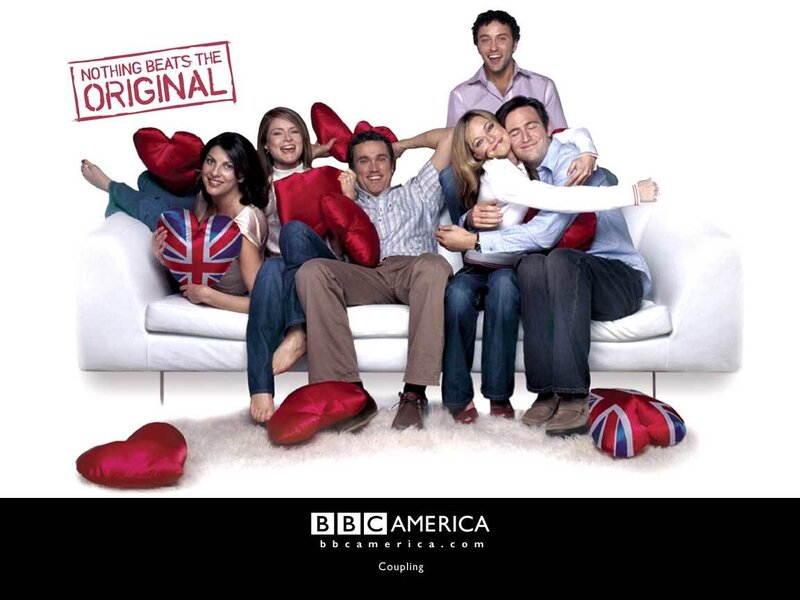 Six People on a Couch — White