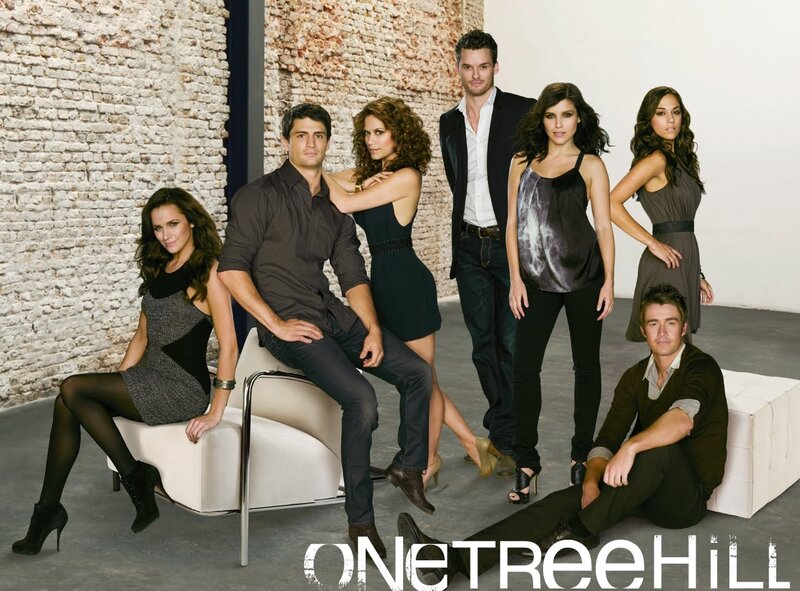 Six People Posing Together — White