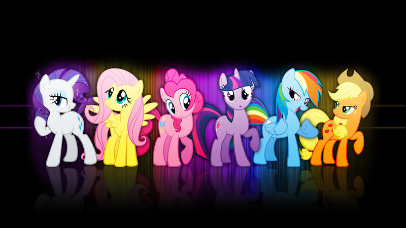 Six Ponies in a Row