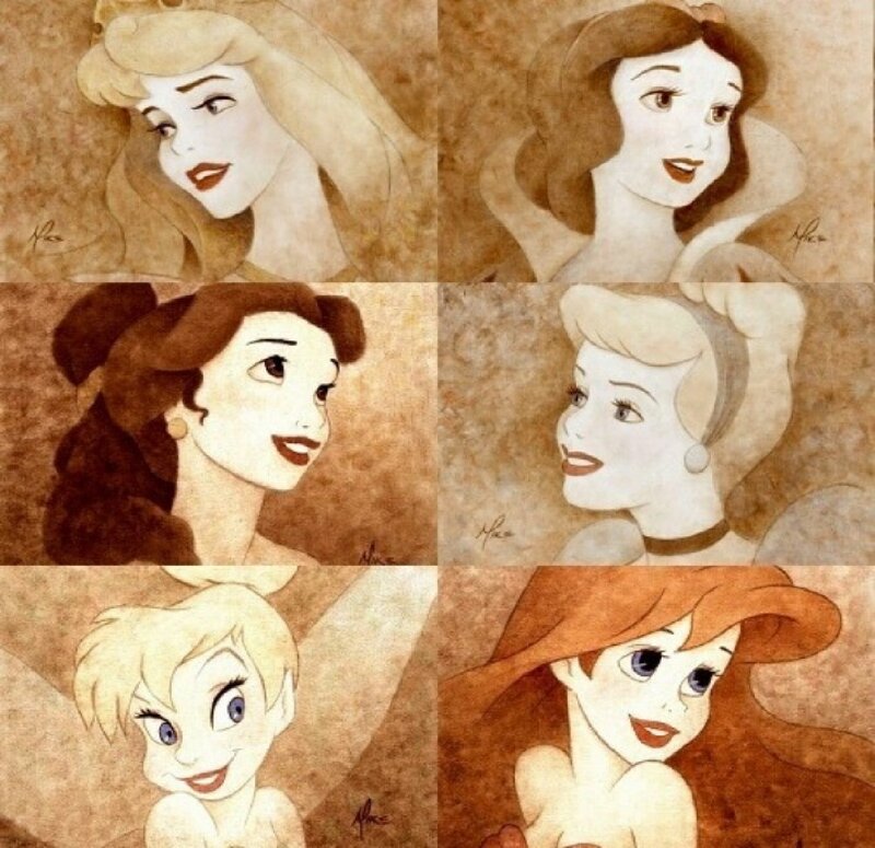 Six Princess Portraits
