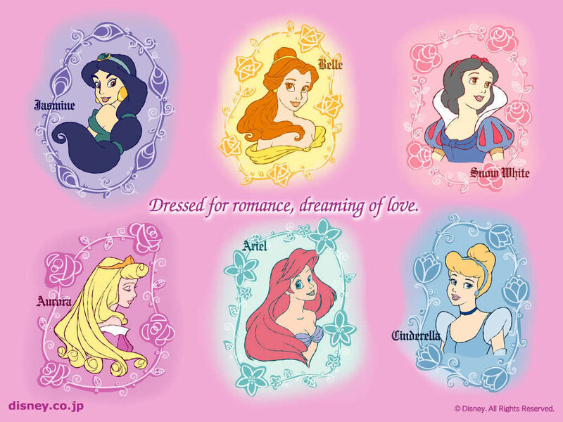 Six Princesses in Portraits