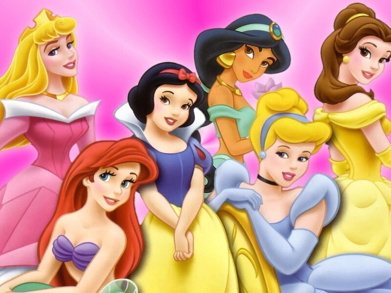 Six Princesses Together
